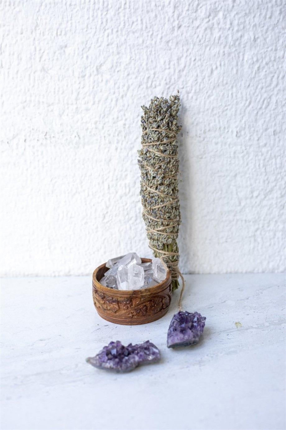Kräuterräucherbündel — Lavendel