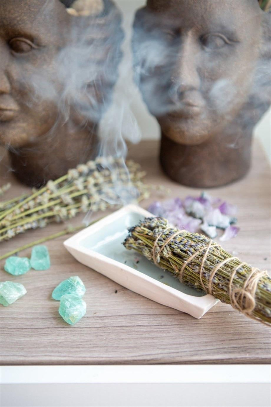 Kräuterräucherbündel — Lavendel
