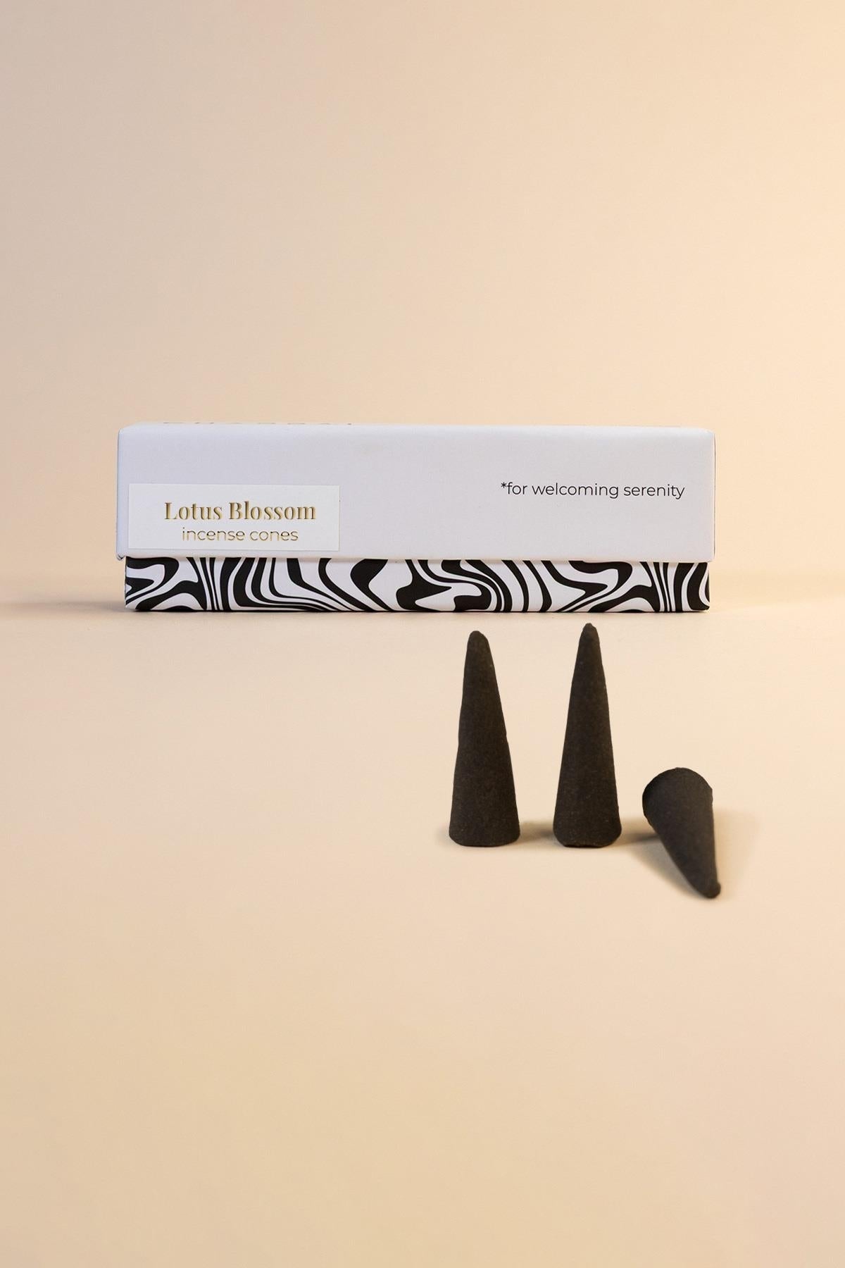 Lotus Blossom Räucherkegel — 10 Stück