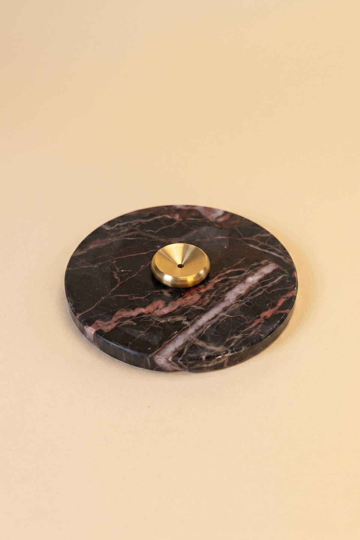 Golden Cherry Räucherkegelhalter
