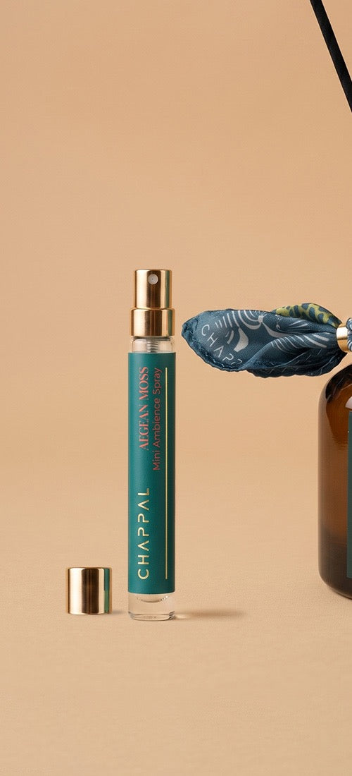Aegean Moss Ambiance Sprey 10 ml, gerçek stil çekimi - Chappal