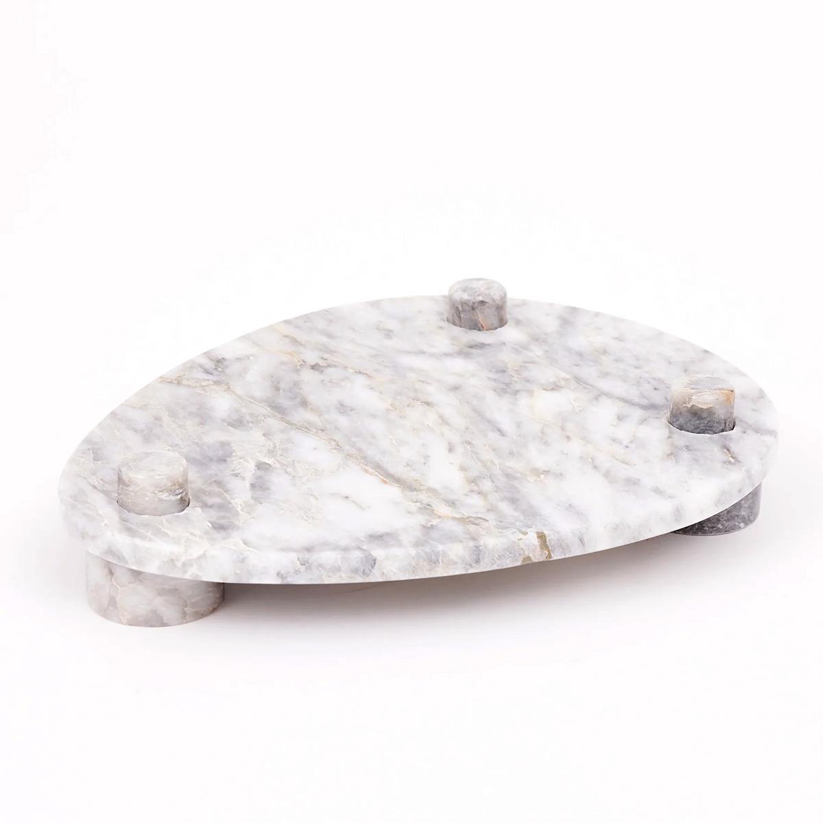 Aura Arizona Plate Mermer Sunumluk detay - Chappal
