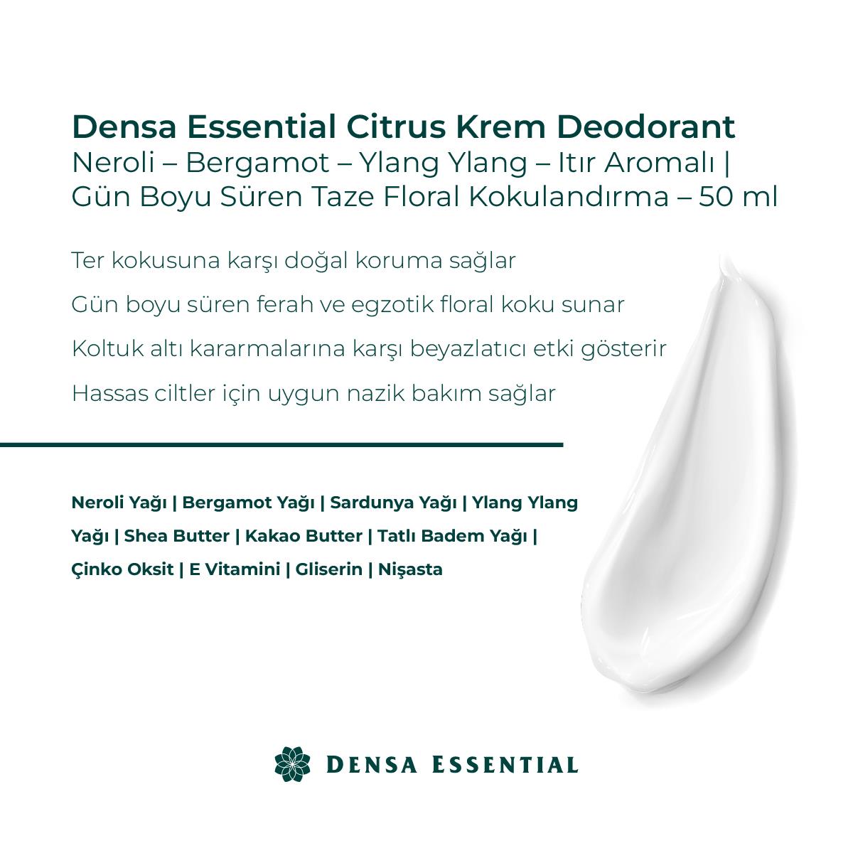 Densa Deodorant yakın çekim - Chappal