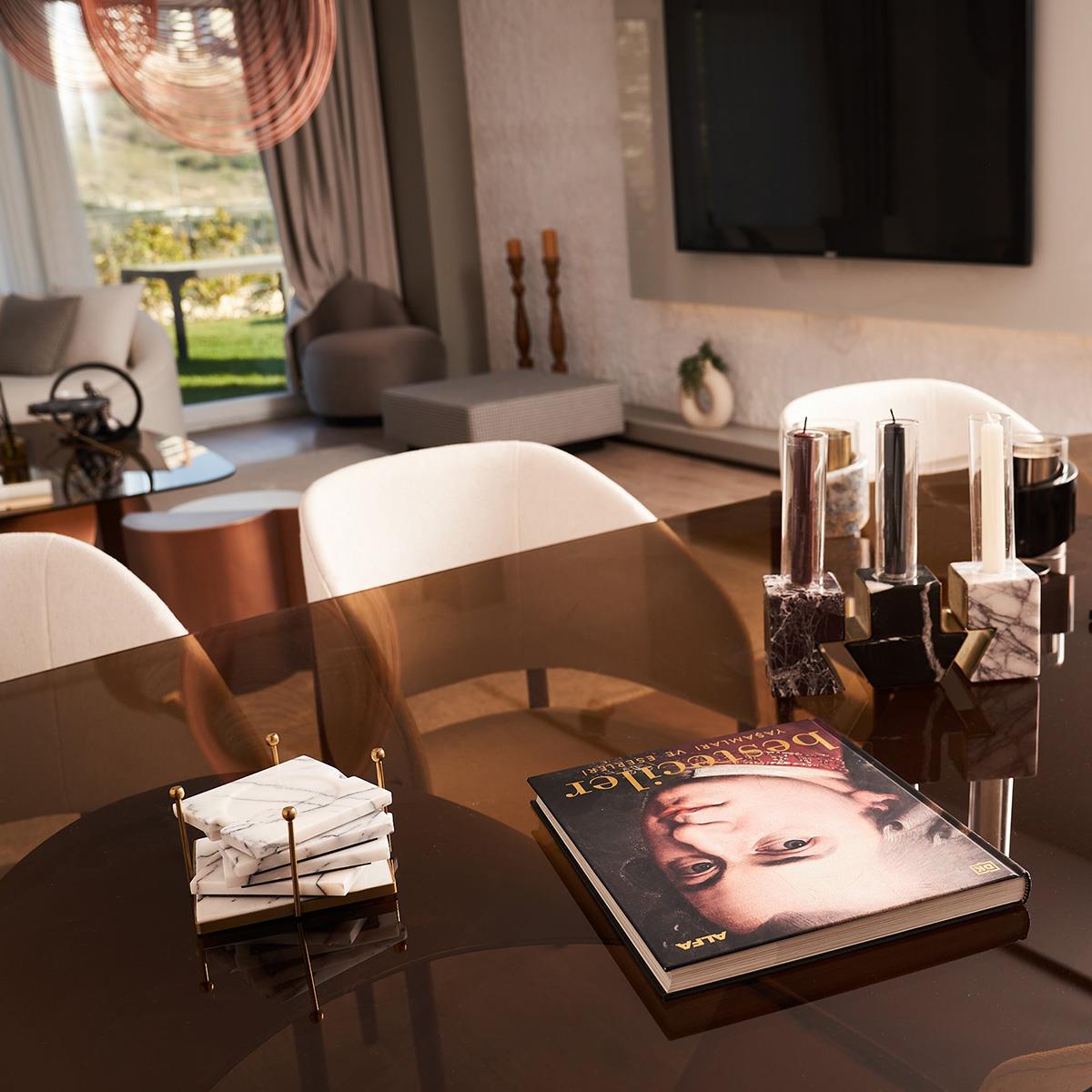 Timeless Lilla Marble Coaster