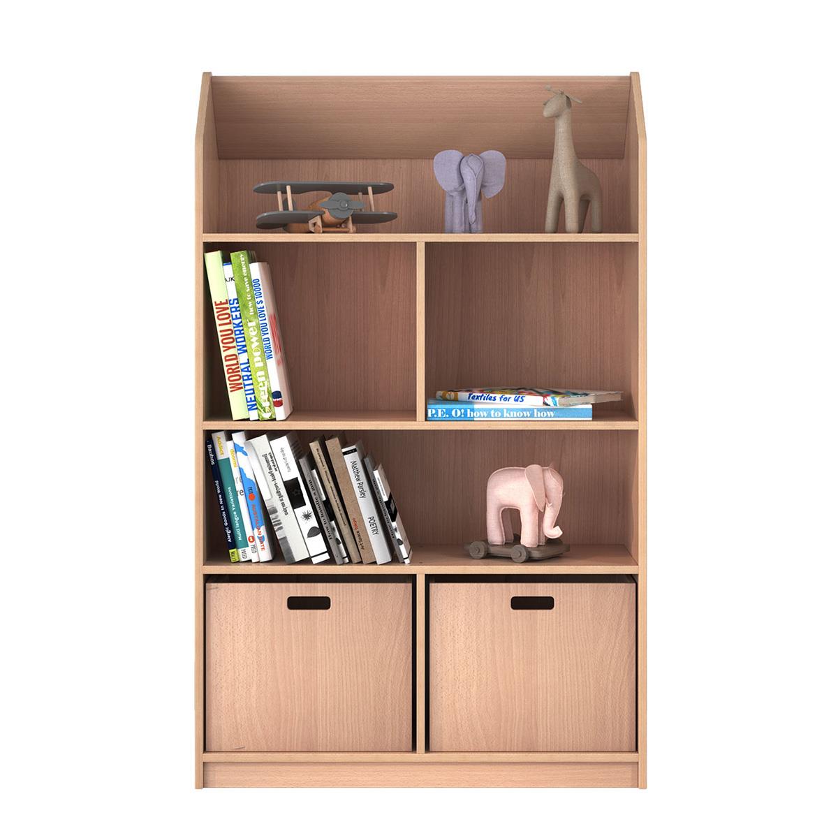 Toy House Kitaplık - çocuk odası - Chappal