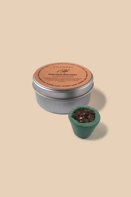 Terravana resin cup bahçe tütsüsünün açık alan kullanım paketi