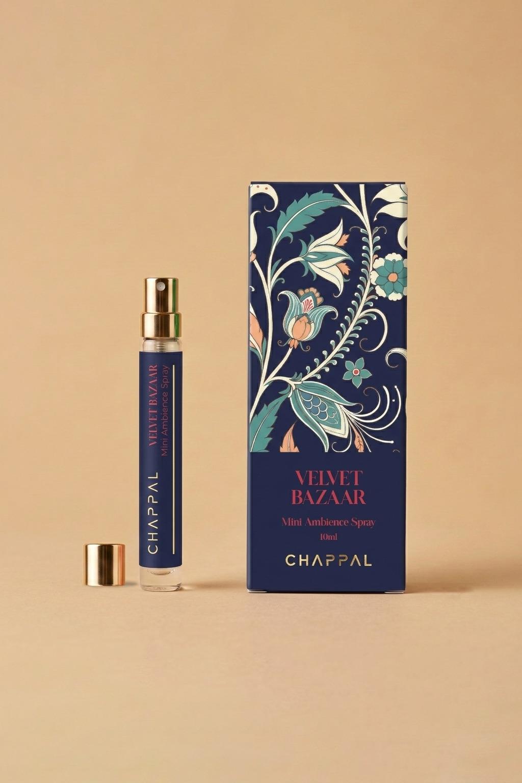 Velvet Bazaar 10 ml ambiyans spreyi şişesi