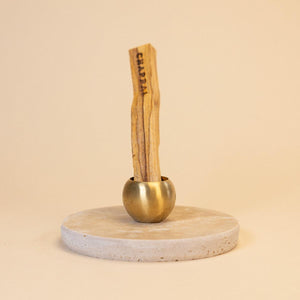Traverten Palo Santo Tütsülük