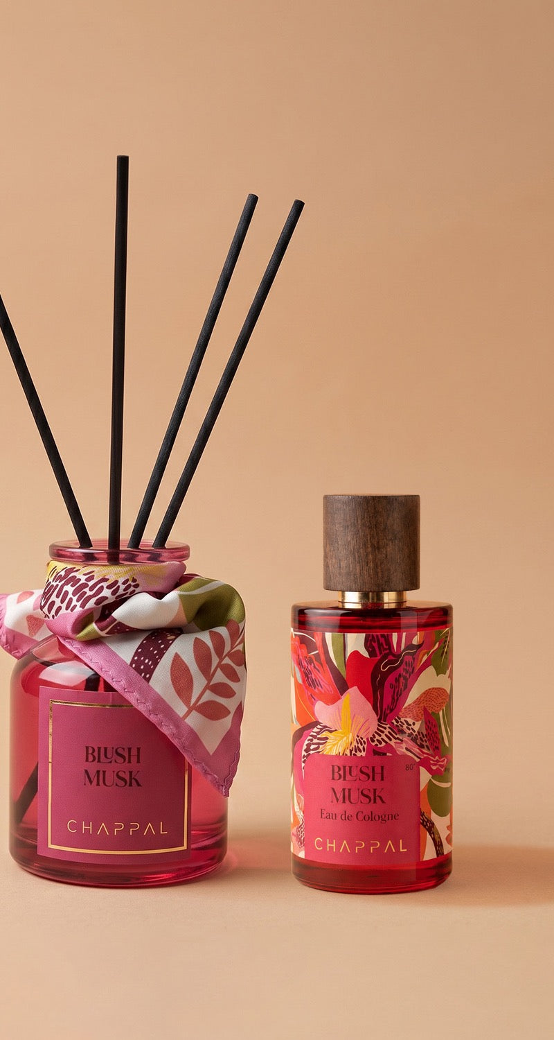 Blush Musk Kolonya, gerçek stil çekimi - Chappal