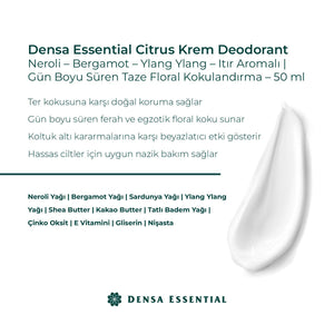 Densa Deodorant yakın çekim - Chappal