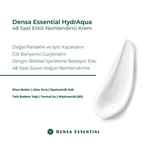 Densa HydrAqua Krem yakın çekim - Chappal