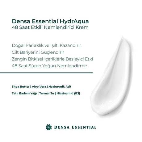 Densa HydrAqua Krem yakın çekim - Chappal