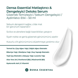 Densa Detoks Serum yakın çekim - Chappal
