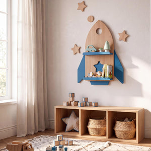 Rocket Wall Shelf