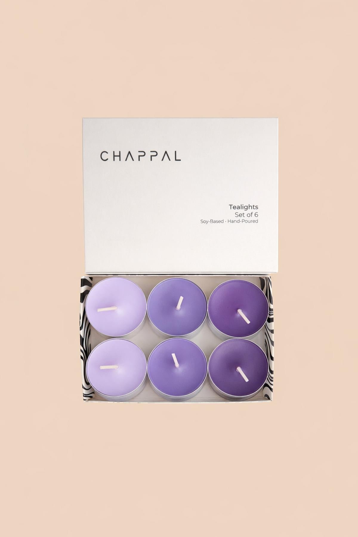 Tealight Mum Lavanta 6 Adet