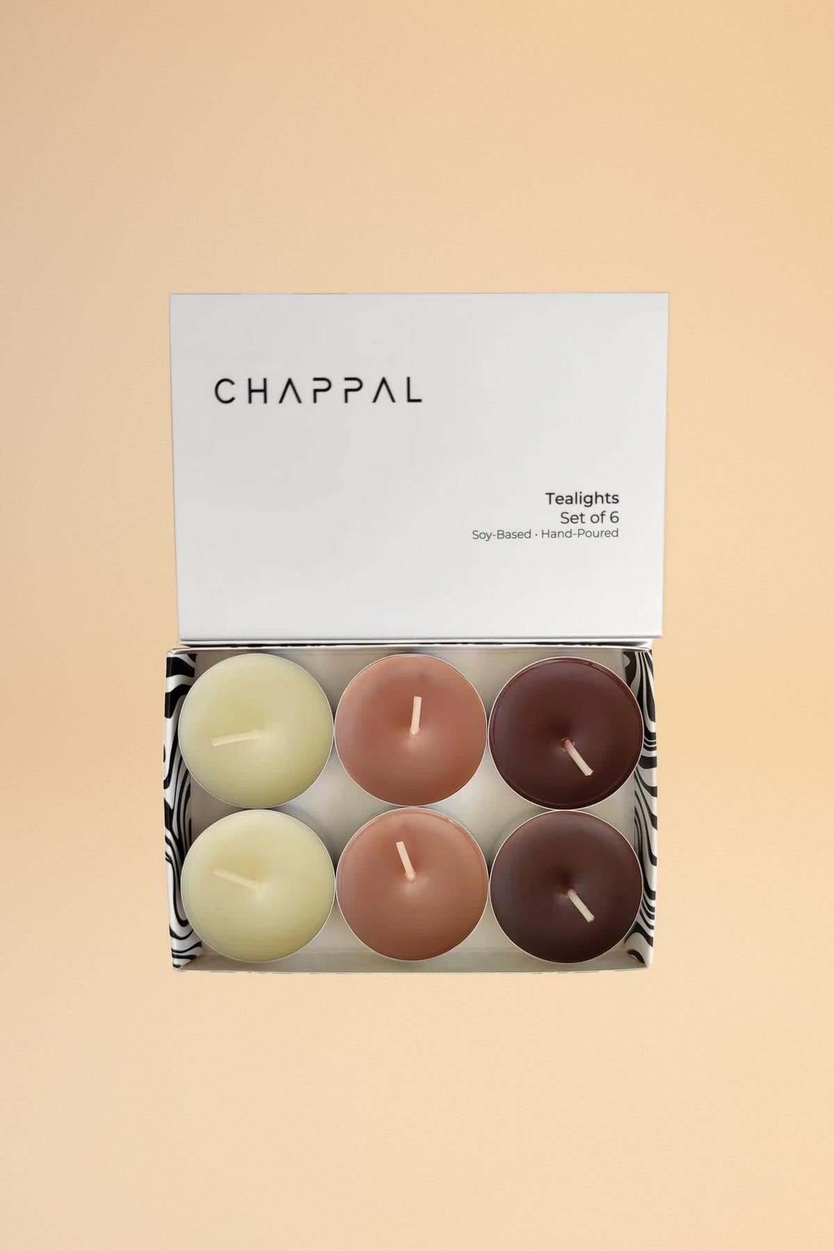 Tealight Mum Vanilla yakın çekim - Chappal