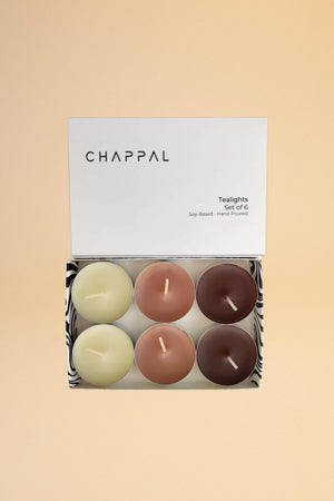 Tealight Mum Vanilla yakın çekim - Chappal