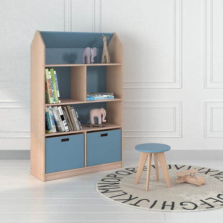 Toy House Kitaplık yakın çekim - Chappal