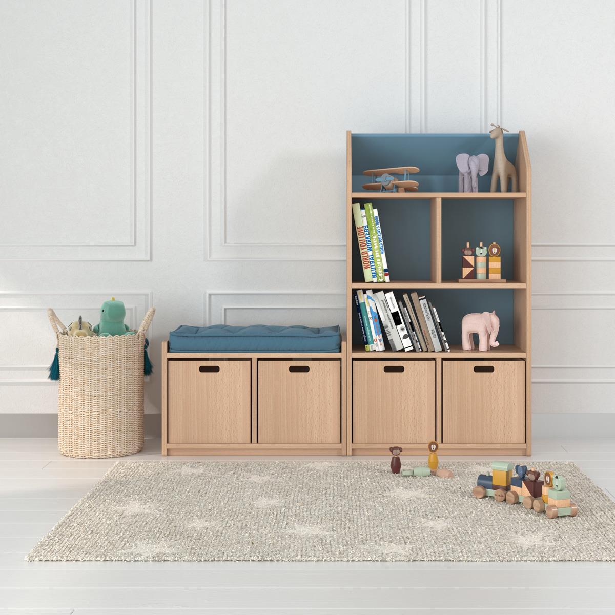 Toy House Kitaplık ek görsel - Chappal